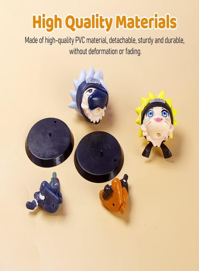 FUNFOB Anime Action Figures Set of 2 Toys Height-6.5cm Collectible for Anime Fans | Na-ruu Orange Eye 6.5 - Image 4